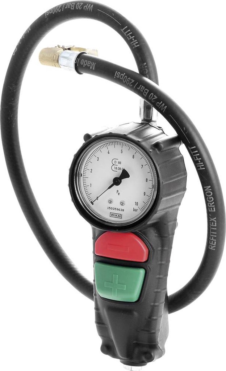 Aerotec Bandenpomppistool m. manometer | geijkt, met momentstekker | 1 stuk - 2010175