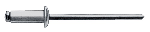 Gesipa Blindklinknagel | klinknagelschacht d x l 6,4 x 8 mm | staal / staal | 250 stuks - 1433563