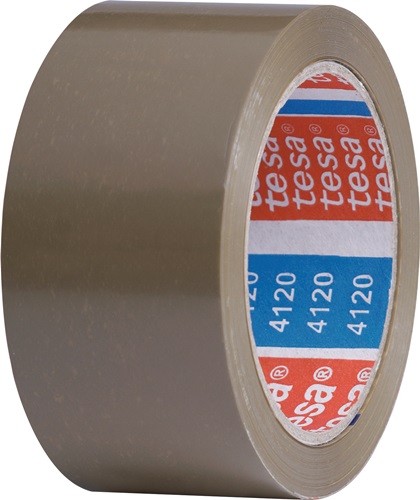 Tesa Verpakkingsplakband PVC | zeemleer | lengte 66 m | breedte 50 mm wiel | 6 stuks - 04120-00042-00