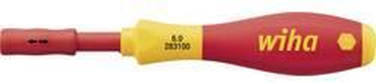 Wiha Bithouder | VDE | totale lengte 160 mm | voor 6 mm slimBits | 1 stuk - 34577