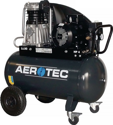 Aerotec Compressor | 420 l/min 15 bar | 3 kW 400 V 50 Hz | 90 l | 1 stuk - 2009643