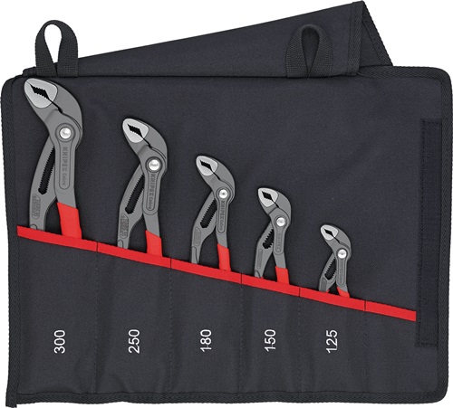 Knipex Tangen-set | inhoud 5-delig | grijs gefosfateerd | kartonnen doos | 1 stuk - 00 19 55 S5