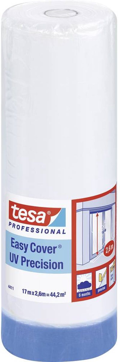 Tesa Folieband | lengte 17 m | breedte 2.600 mm rol | 8 stuks - 04411-00000-00