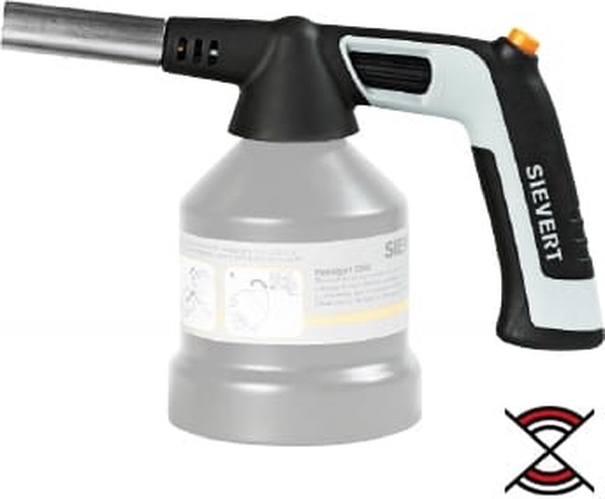Sievert Soldeerbrander | zonder gaspatroon | 140 g/h | 1,8 kW | 1 stuk - 228301