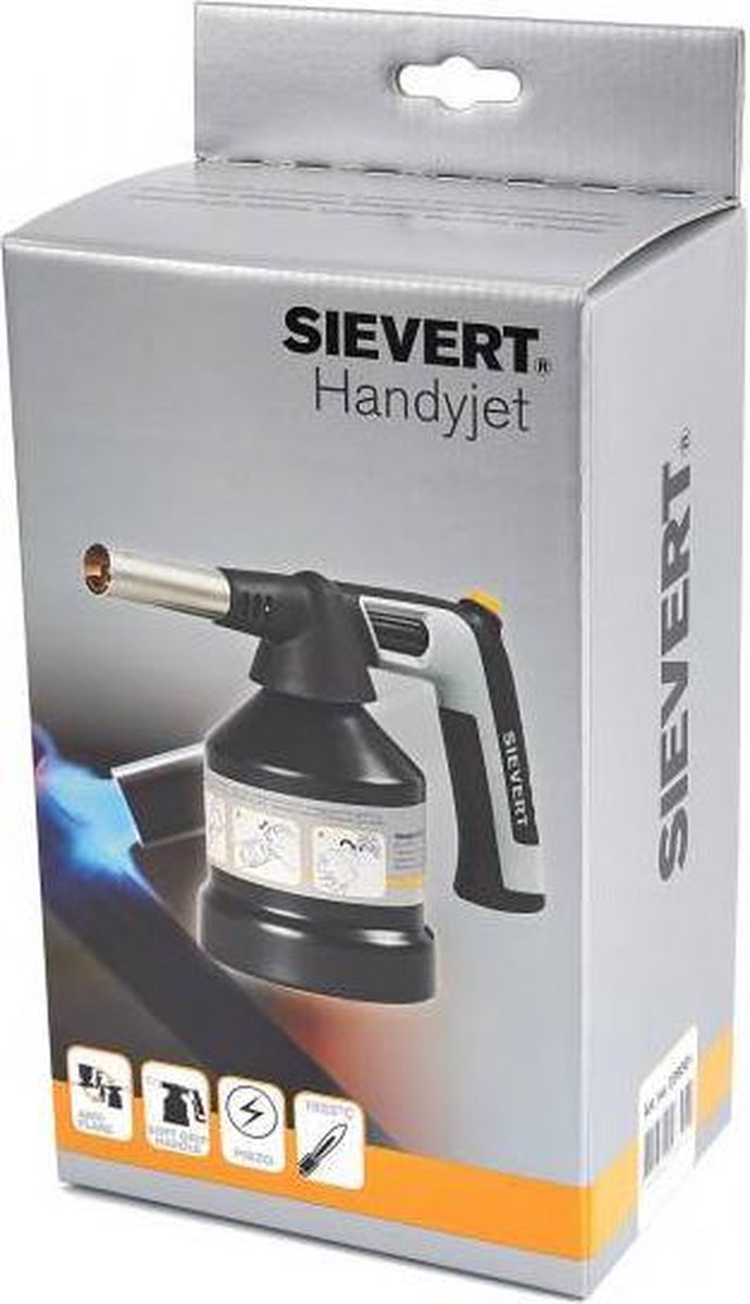 Sievert Soldeerbrander | zonder gaspatroon | 140 g/h | 1,8 kW | 1 stuk - 228301