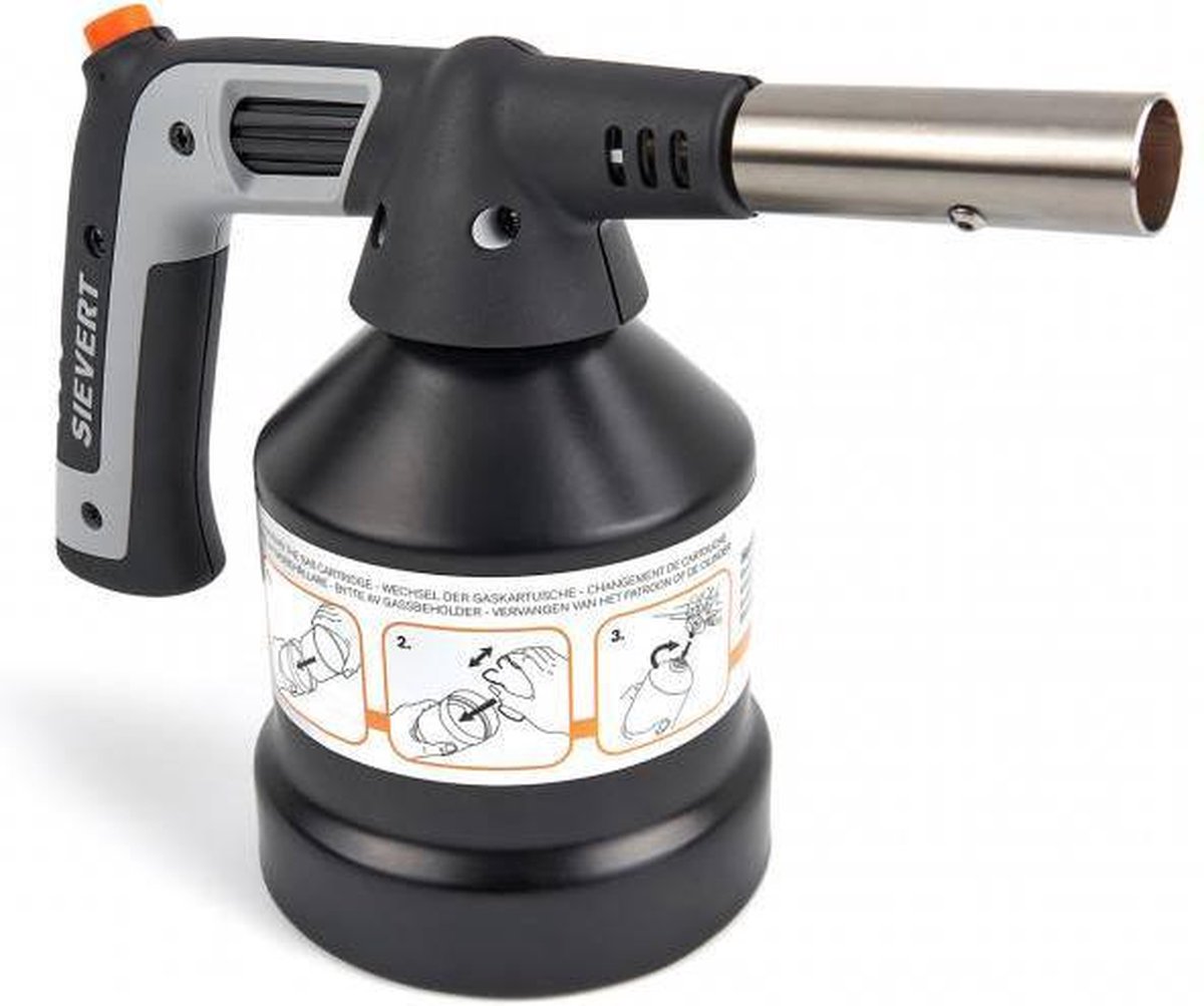 Sievert Soldeerbrander | zonder gaspatroon | 140 g/h | 1,8 kW | 1 stuk - 228301