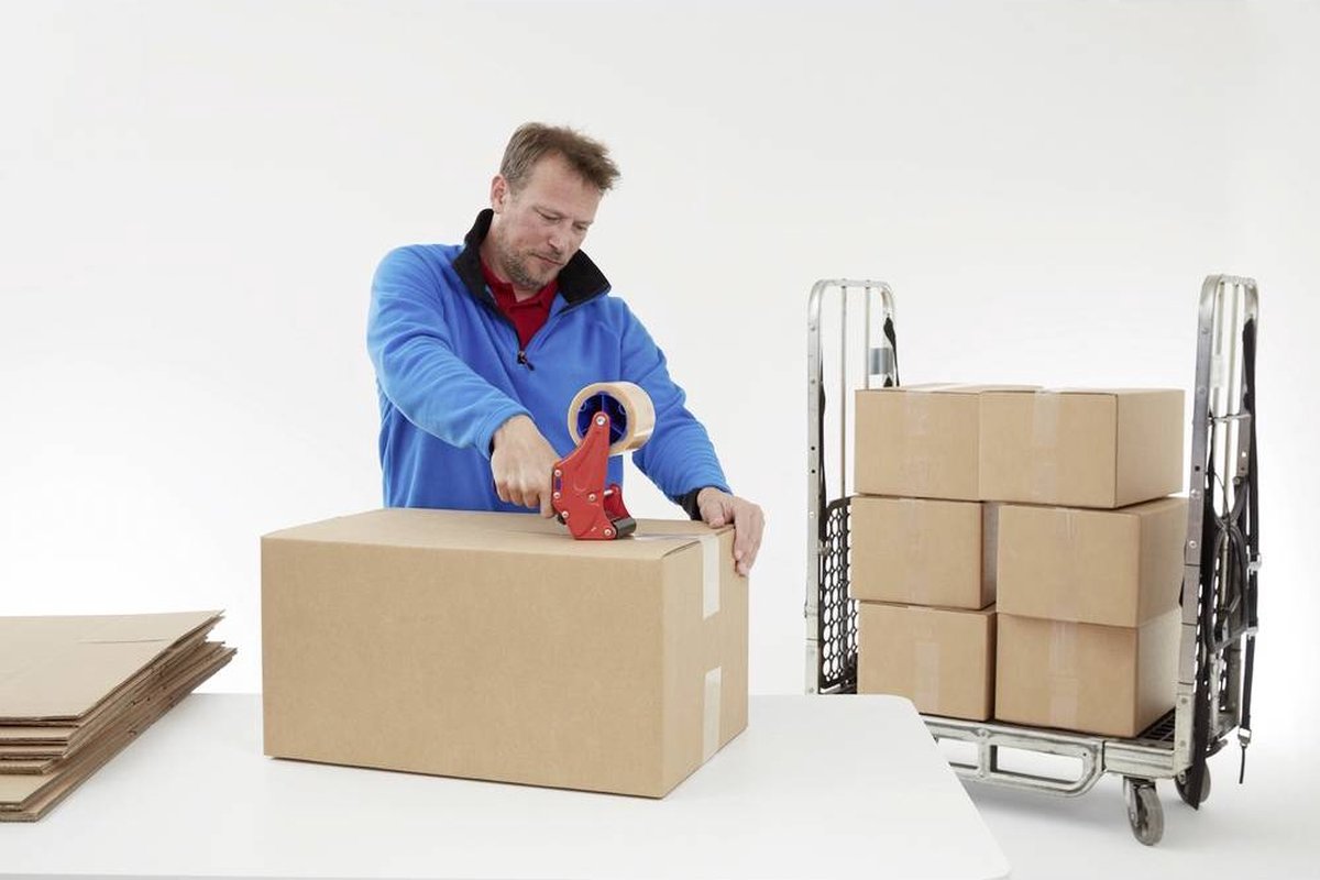 Tesa Verpakkingsplakband PVC | kleurloos | lengte 66 m | breedte 50 mm wiel | 6 stuks - 04124-00342-00