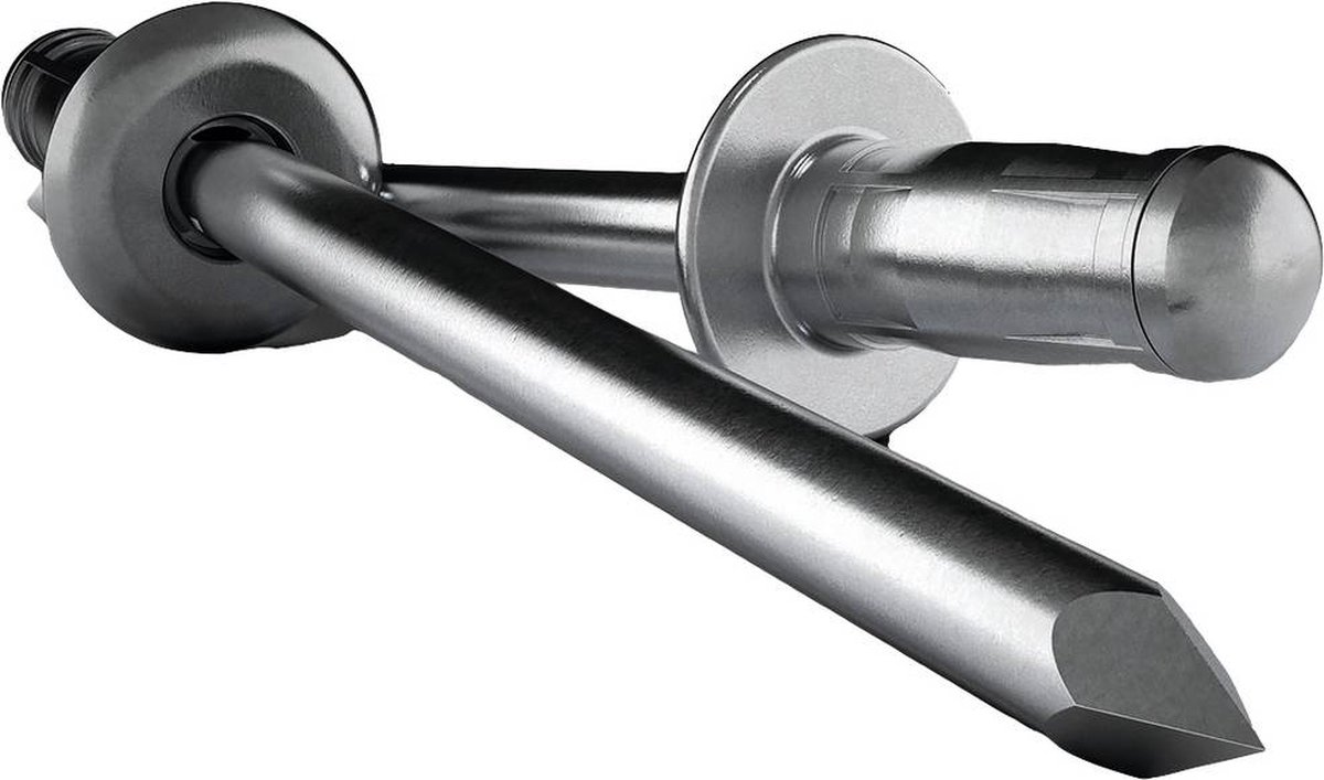 Gesipa Blindklinknagel | klinknagelschacht d x l 4 x 10 mm | aluminium / staal | 500 stuks - 1433487