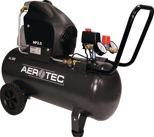 Aerotec Compressor | 280 l/min 10 bar | 1,8 kW 230 V 50 Hz | 50 l | 1 stuk - 2010157