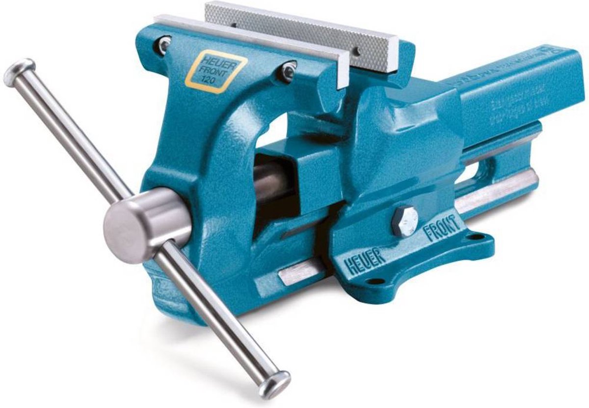 Heuer Parallelbankschroef | bekbreedte 120 mm spanwijdte 150 mm | uitwisselbare bekken | 1 stuk - 101 120