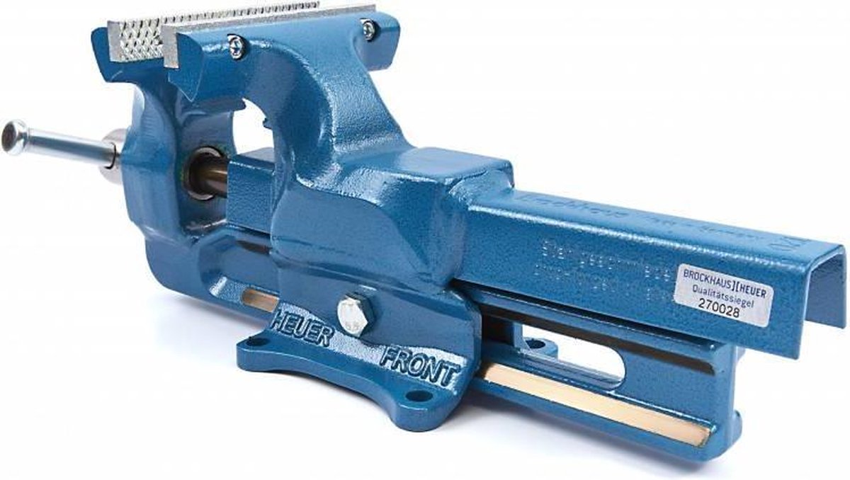 Heuer Parallelbankschroef | bekbreedte 120 mm spanwijdte 150 mm | uitwisselbare bekken | 1 stuk - 101 120