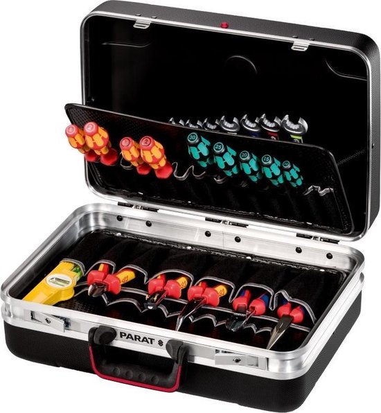 Parat Gereedschapskoffer (zonder inhoud) 25 l SILVER Plus L 533000171 (b x h x d) 480 x 350 x 180 mm