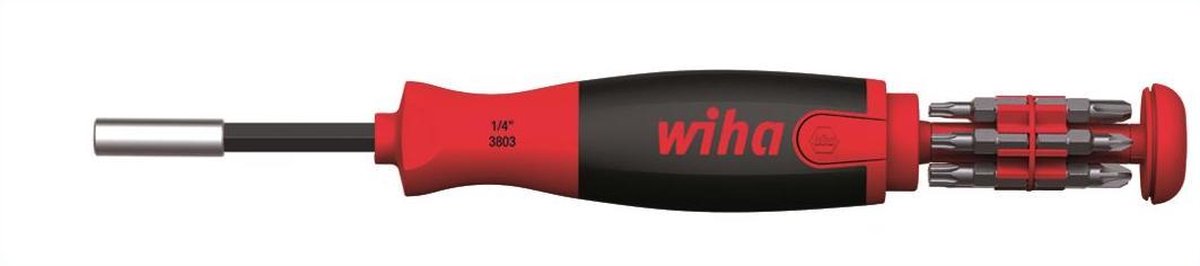 Wiha Magazijnschroevendraaier | 13-delig | sleuf / PH / PZD / TORX® | 1 stuk - 38600