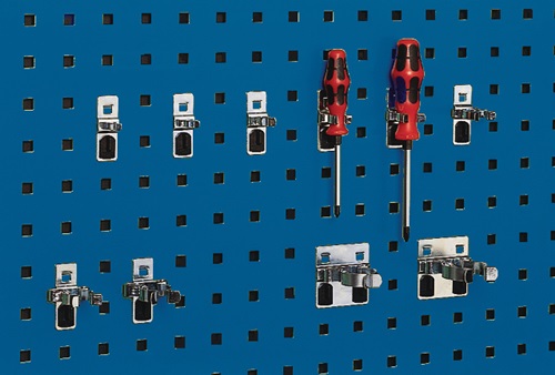 Bott Gereedschapklem | d. 13 mm verzinkt passend voor geperforeerde platen | 5 stuks in zak - 14013063