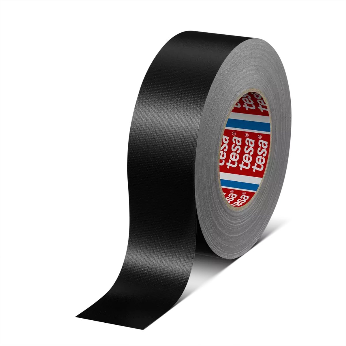 Tesa Weefseltape | zwart | lengte 50 m | breedte 50 mm wiel | 1 stuk - 04688-00029-00