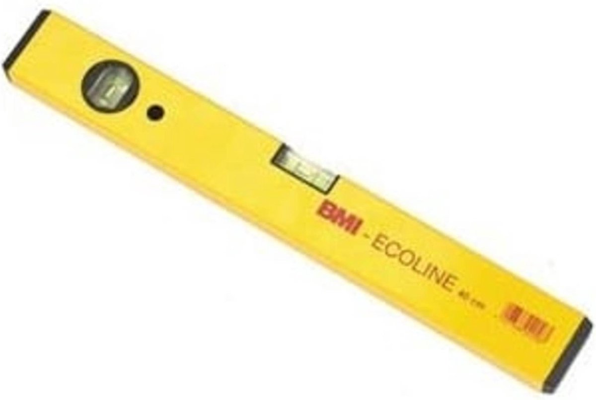 Bmi Waterpas | 100 cm | aluminium | ± 1mm/m | 1 stuk - 689100Pgelb-CON - Amarillo