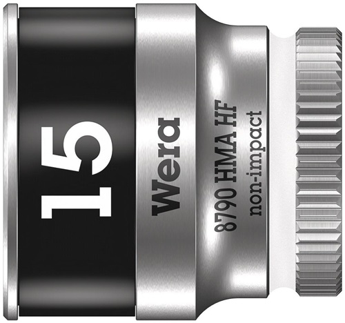 Wera Dopsleutelbit | 1/4 inch 6-kant | sleutelwijdte 15 mm | lengte 23 mm | 1 stuk - 05003010001