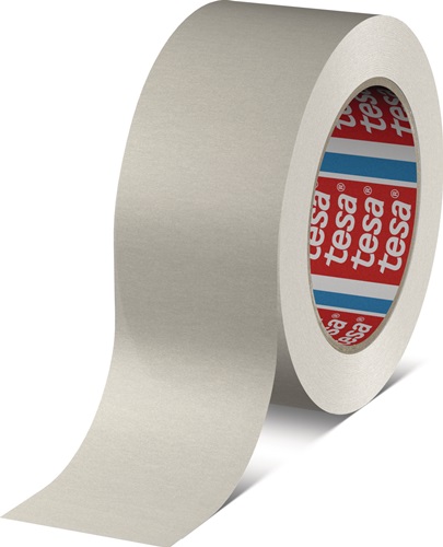 Tesa Verpakkingstape papier | wit | lengte 50 m | breedte 50 mm | 6 stuks - 04713-00004-00