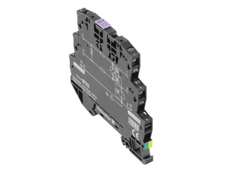 Weidmüller 1064210000 VSSC6 CL 60VAC/DC 0.5A Overspanningsafleider Set van 10 stuks Overspanningsbeveiliging voor:elkast 2.5 kA 10 stuk(s) - Groen