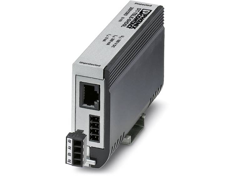 Phoenix Contact 2801593 Overspanningsbeveiliging (tussenstekker) Overspanningsbeveiliging voor:elkast, Netwerk (RJ45),DSL (RJ45),ISDN (RJ45),- Groen