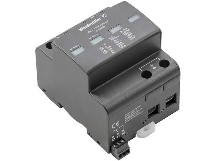 Weidmüller 2619220000 VPU AC I 1+1 R 440/25 LCF Overspanningsafleider 25 kA 1 stuk(s)