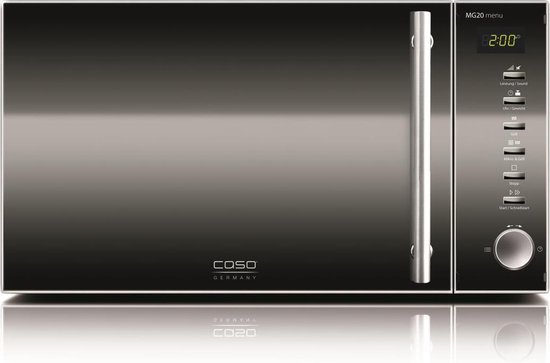 Caso MG20 menu Magnetron 800 W Grillfunctie