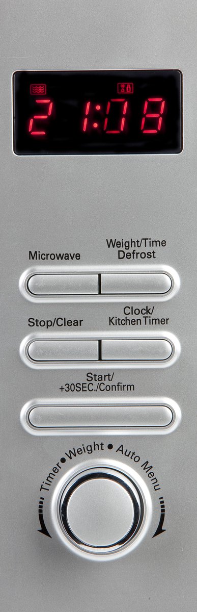 Domo Magnetron 800 W Timerfunctie
