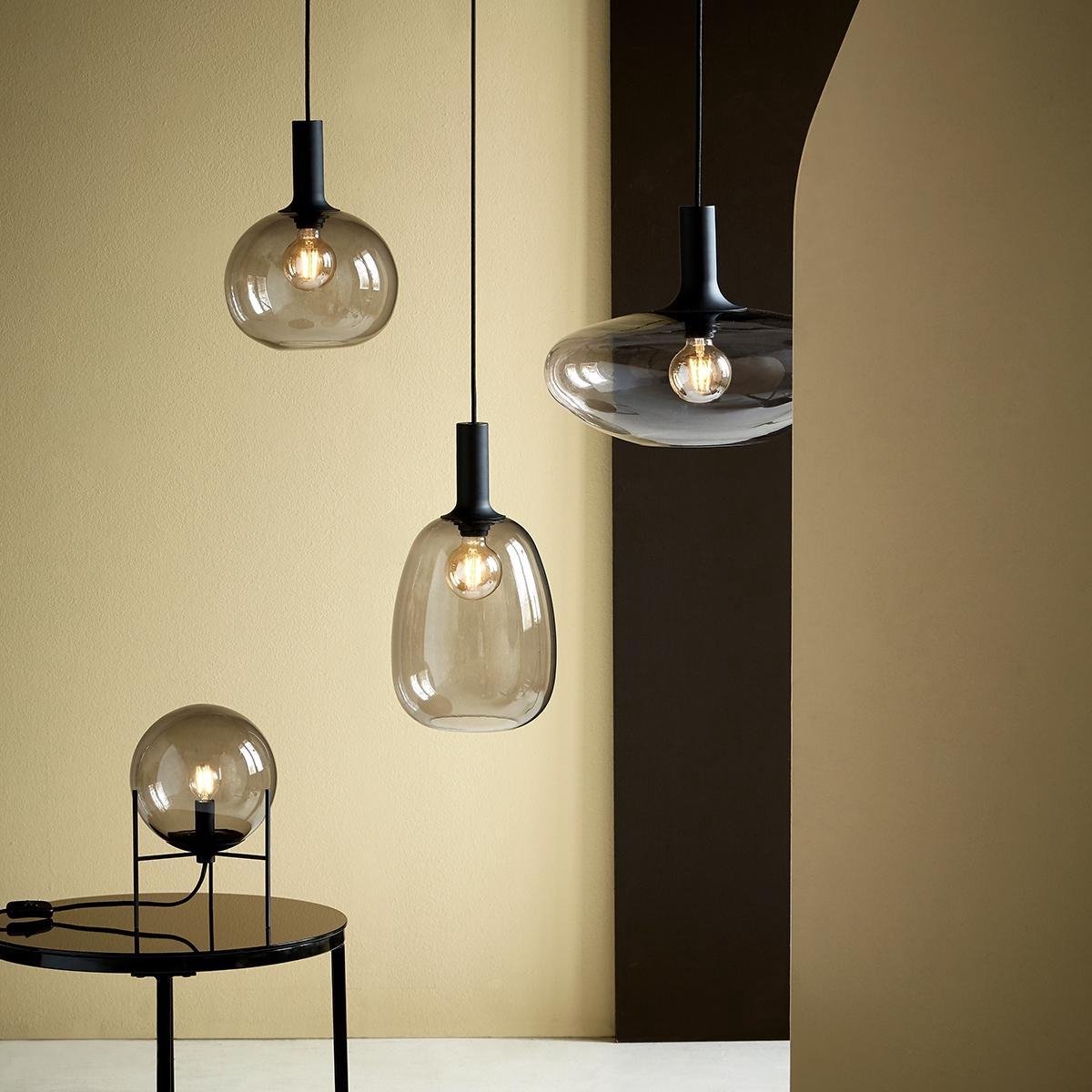Nordlux Alton 47645047 Tafellamp E27 15 W Rook - Zwart