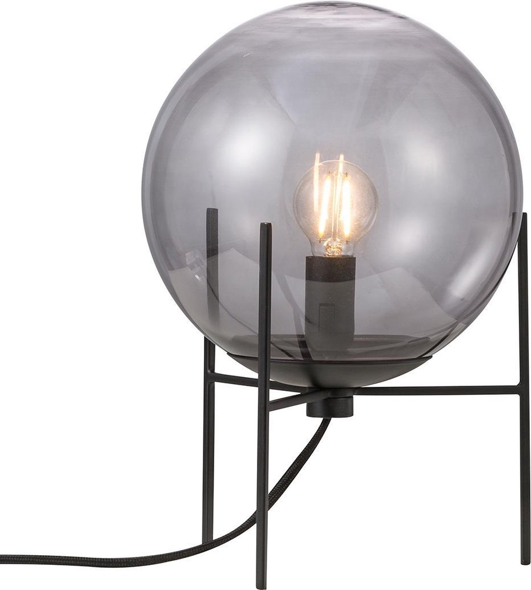 Nordlux Alton 47645047 Tafellamp E27 15 W Rook - Zwart