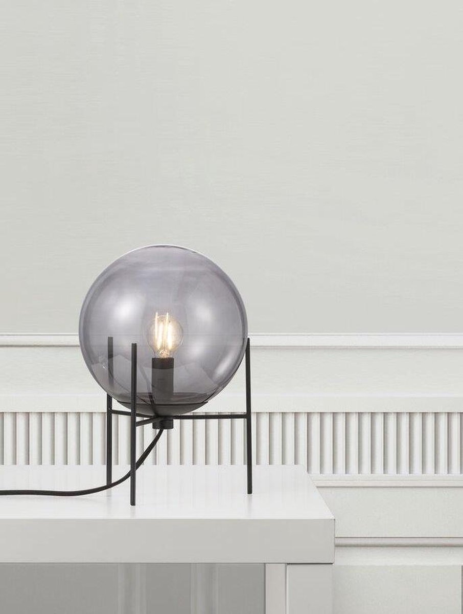 Nordlux Alton 47645047 Tafellamp E27 15 W Rook - Zwart