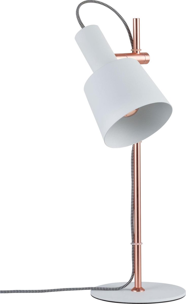 Paulmann Neordic Haldar Bureaulamp LED E14 20 W Koper (mat),- Wit