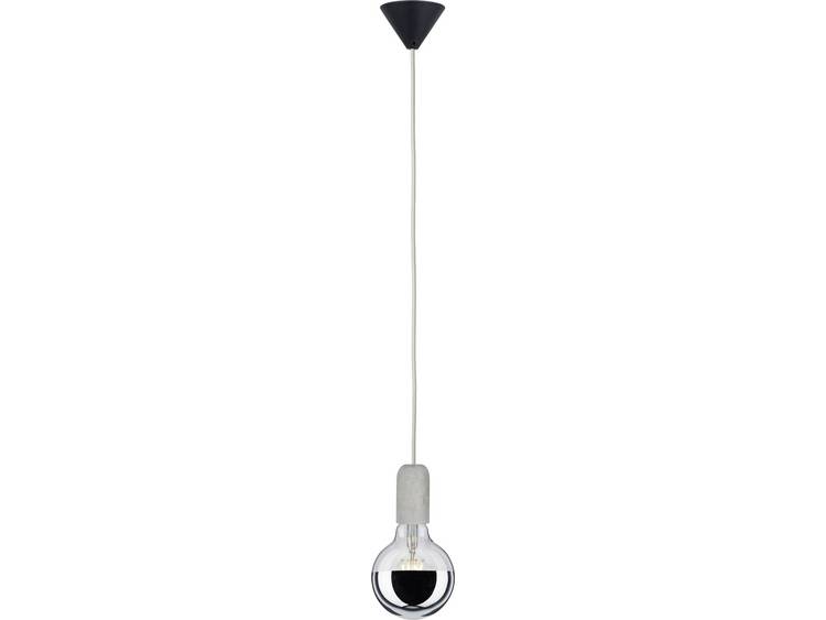 Paulmann 50332 Pendellamp LED E27 60 W Grijs,, Beton-grijs - Zwart