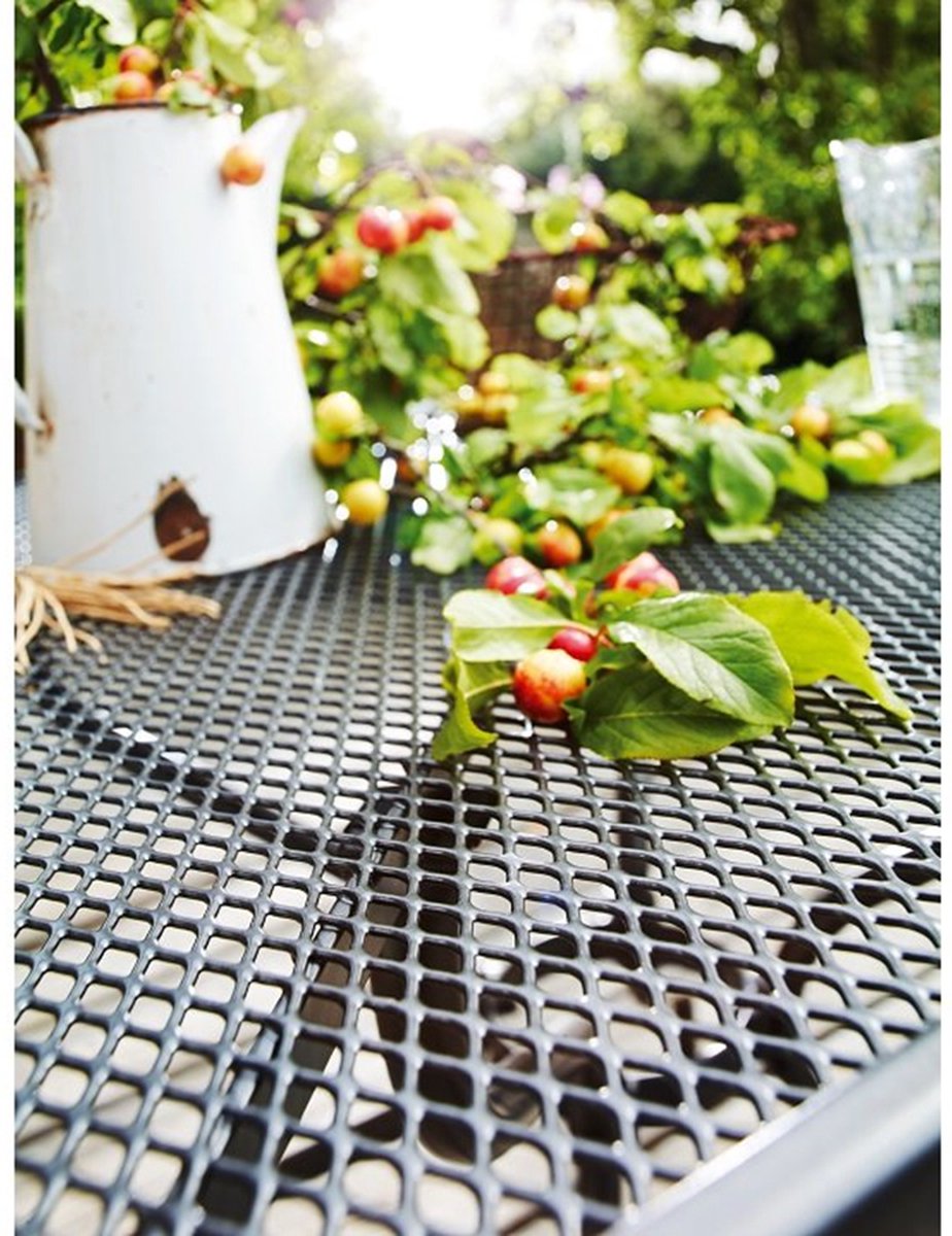 Kettler Tafel strekmetaal staal 70 x 70 cm - Zwart