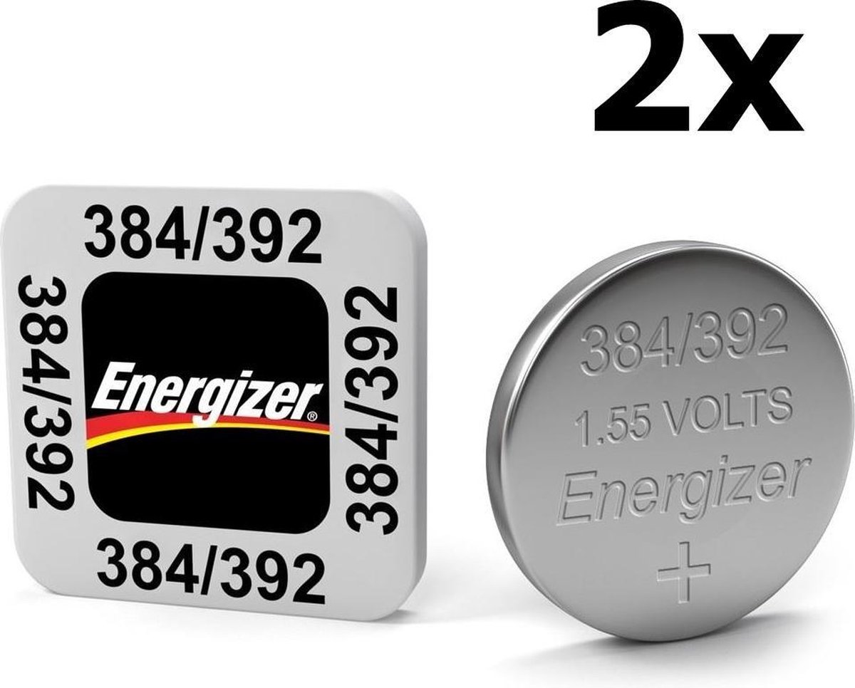 Energizer 2 Stuks - 384/392 1.55v Knoopcel Batterij