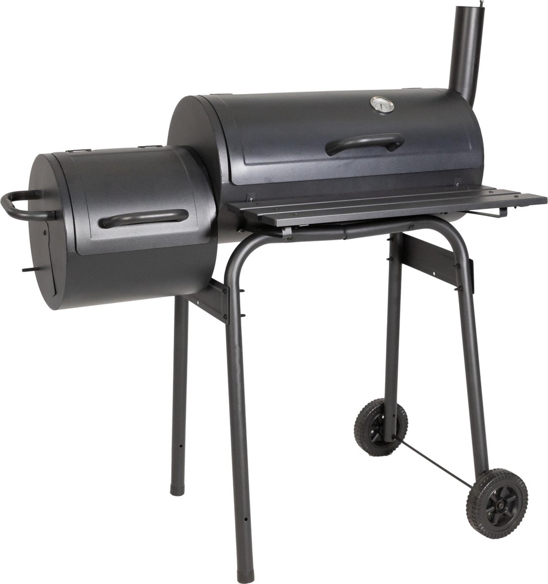 MaxxGarden - Smoker Barbecue - Houtskoolbarbecue - Metaal - 100cm - Zwart