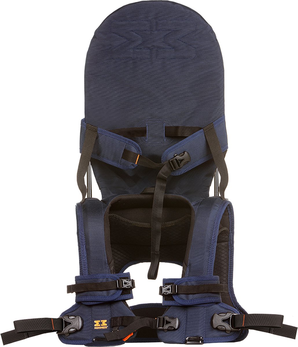 Minimeis Kinddrager Schouderdrager - Blauw / - Zwart