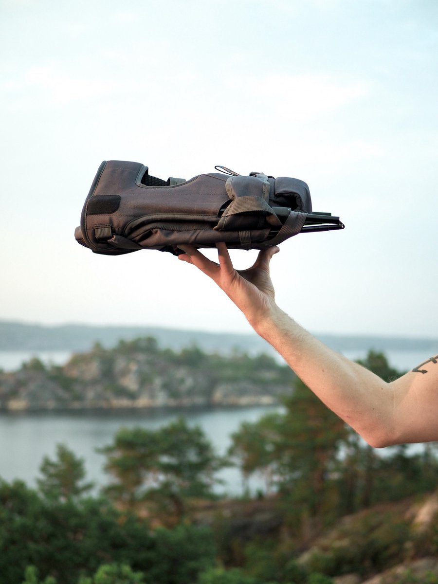 Minimeis Kinddrager Schouderdrager - Antraciet / Zwart - Grijs