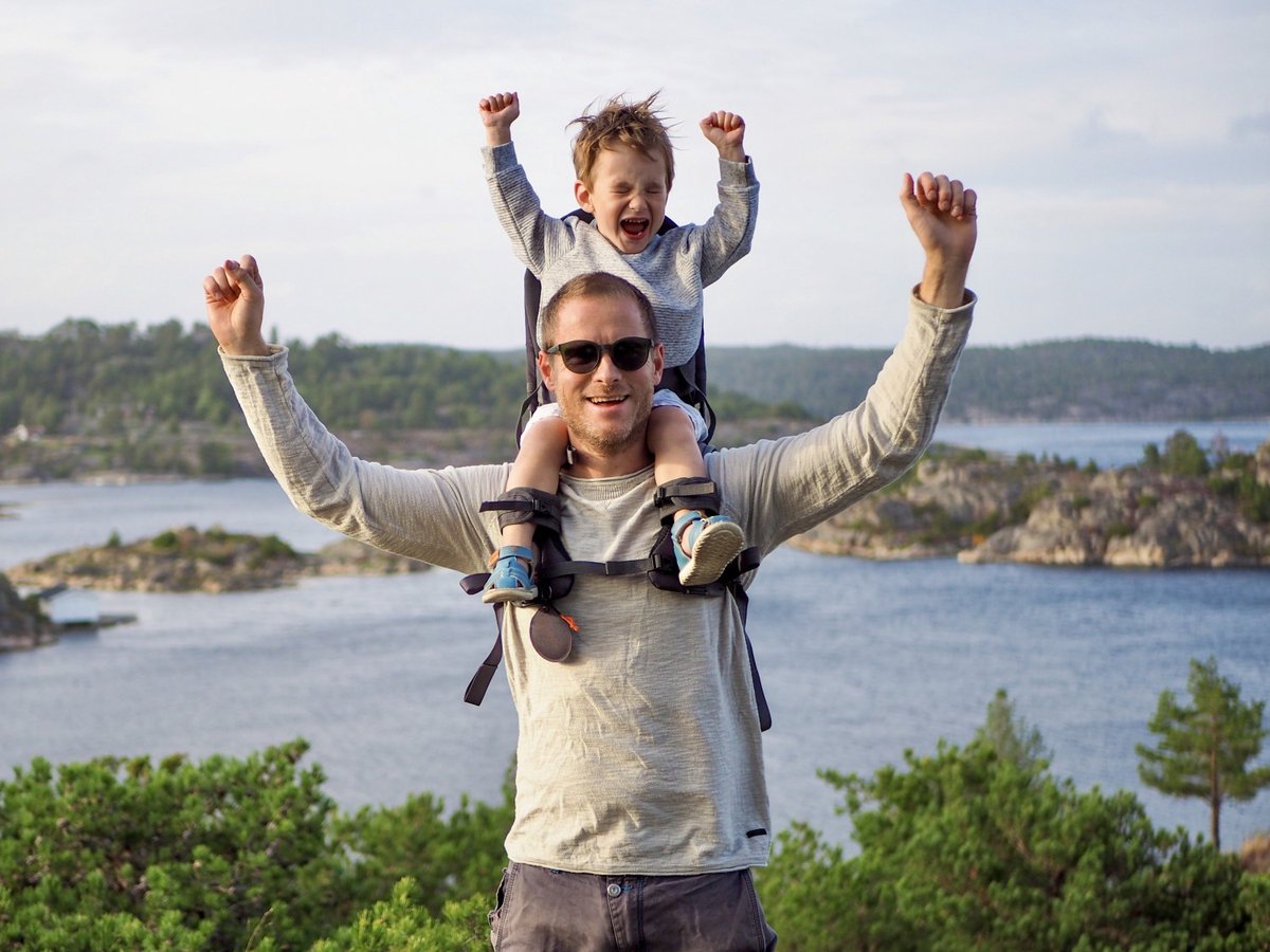 Minimeis Kinddrager Schouderdrager - Antraciet / Zwart - Grijs