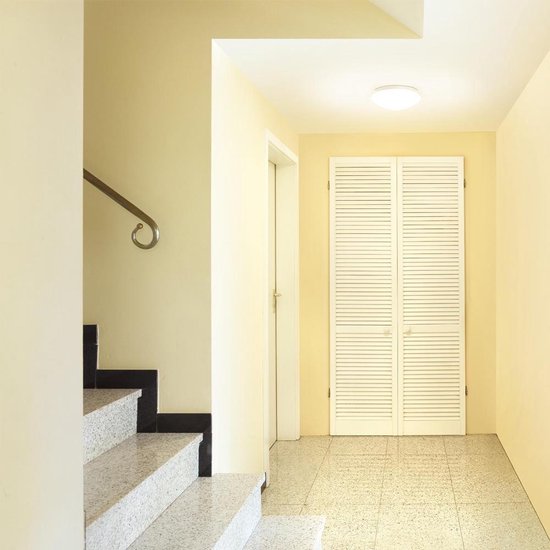 Steinel RS 16 L 738013 Plafondlamp met bewegingsmelder Spaarlamp, LED E27 60 W - Wit