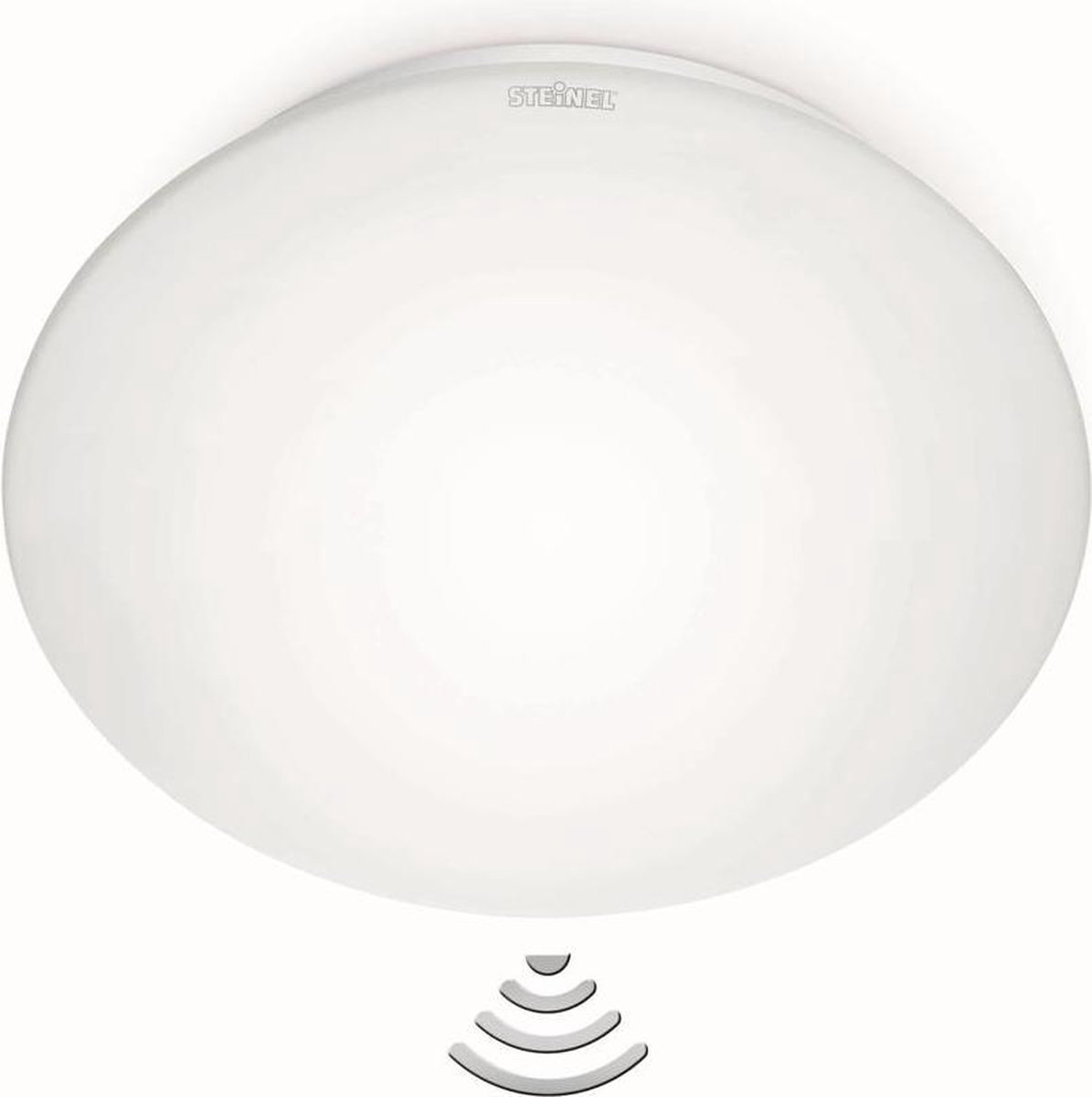 Steinel RS 16 L 738013 Plafondlamp met bewegingsmelder Spaarlamp, LED E27 60 W - Wit