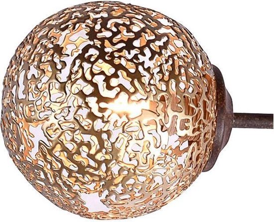 Paul Neuhaus GRETA 6398-48 Plafondlamp LED, Halogeen G9 240 W Roest, - Bruin