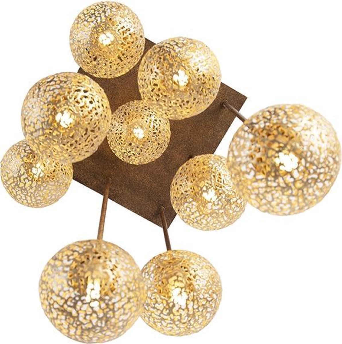 Paul Neuhaus GRETA 6238-48 Plafondlamp LED, Halogeen G9 360 W Roest, - Bruin