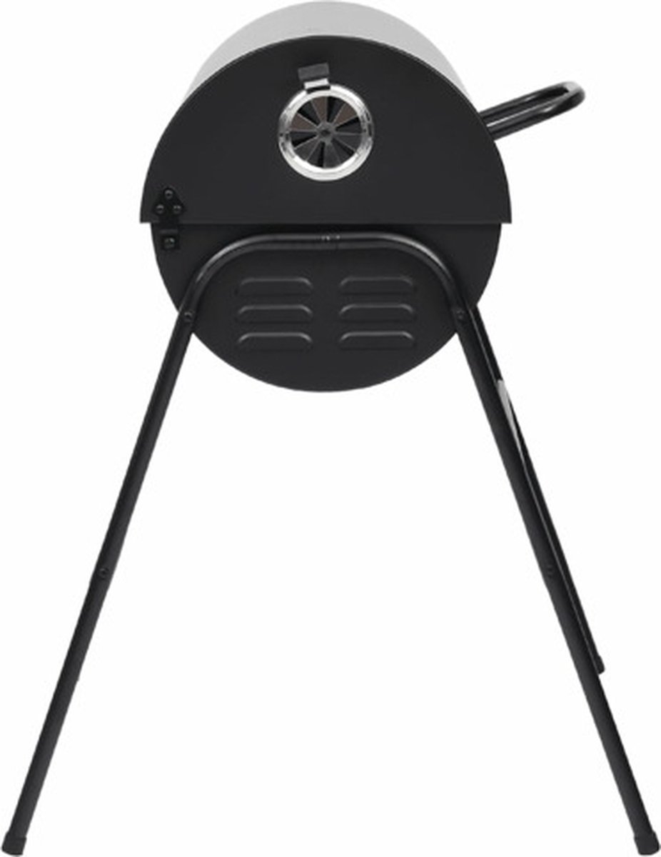 Vidaxl Barbecuevat Met 2 Kookroosters 80x95x90 Cm Staal - Zwart