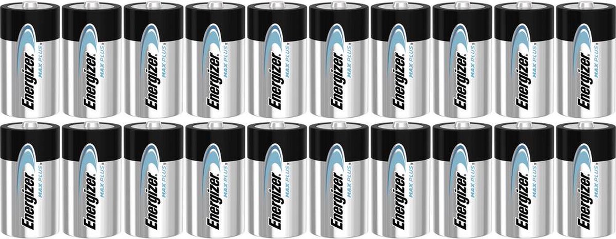 Energizer C Batterij (Baby) Max Plus Industrial Alkaline 1.5 V 20 Stuk(s)
