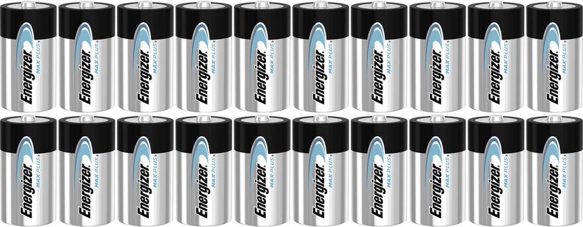 Energizer C Batterij (Baby) Max Plus Industrial Alkaline 1.5 V 20 Stuk(s)