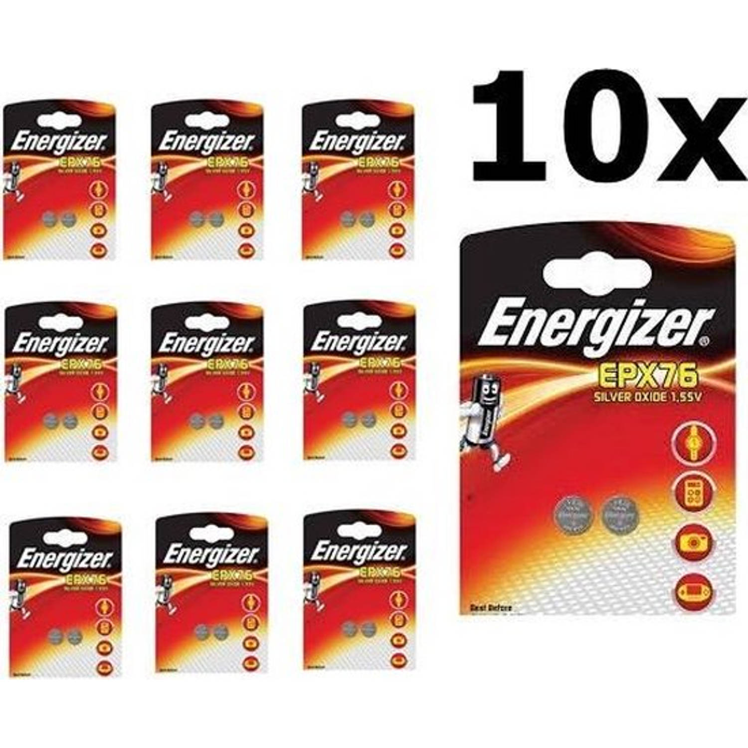 Energizer G12 / Lr43 / 186 Batterij - 20 Stuks