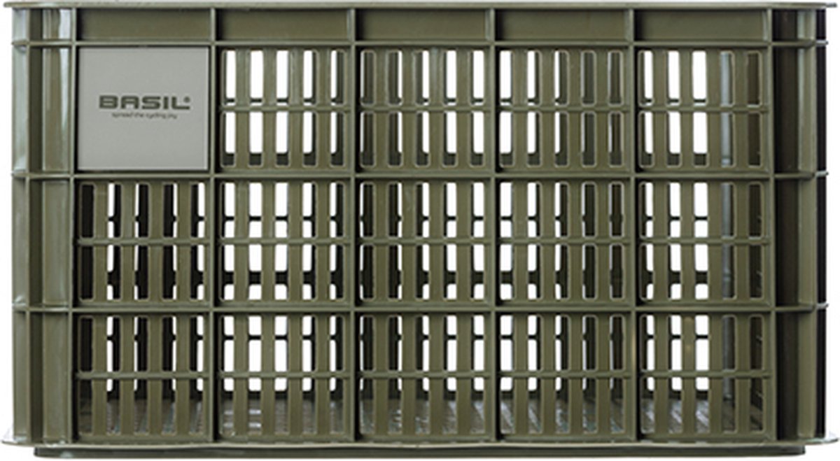 Basil Fietskrat L - Groot - 40 Liter - Groen