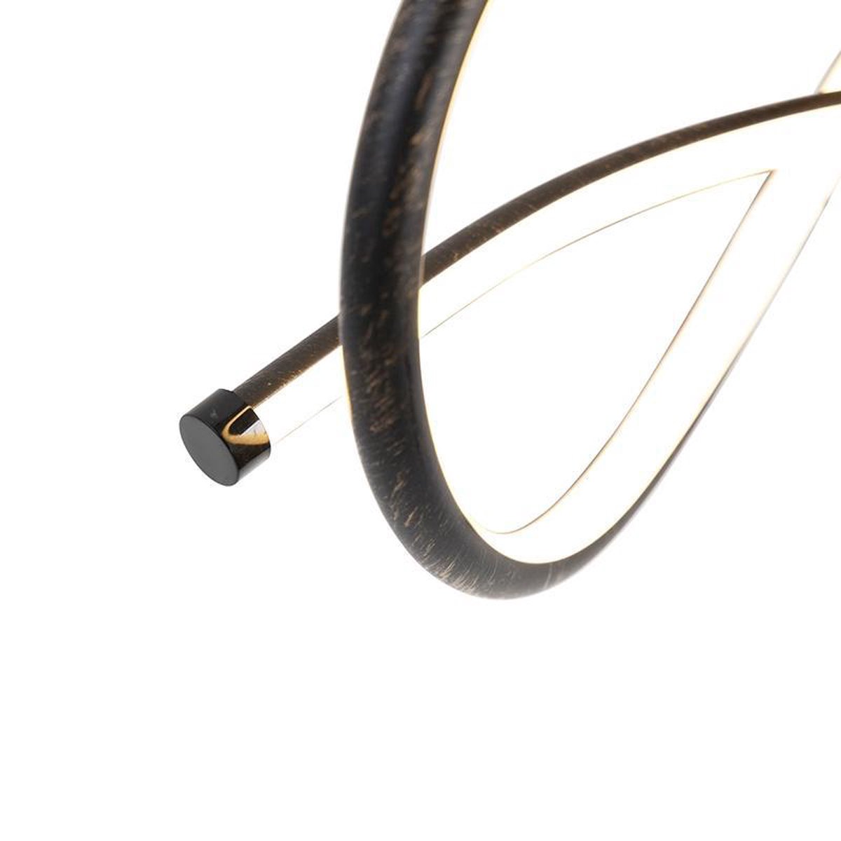 LeuchtenDirekt VIOLETTA 15441-48 LED-plafondlamp LED Roest