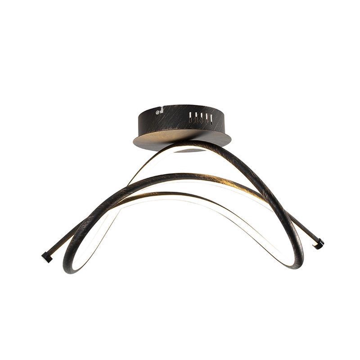 LeuchtenDirekt VIOLETTA 15441-48 LED-plafondlamp LED Roest