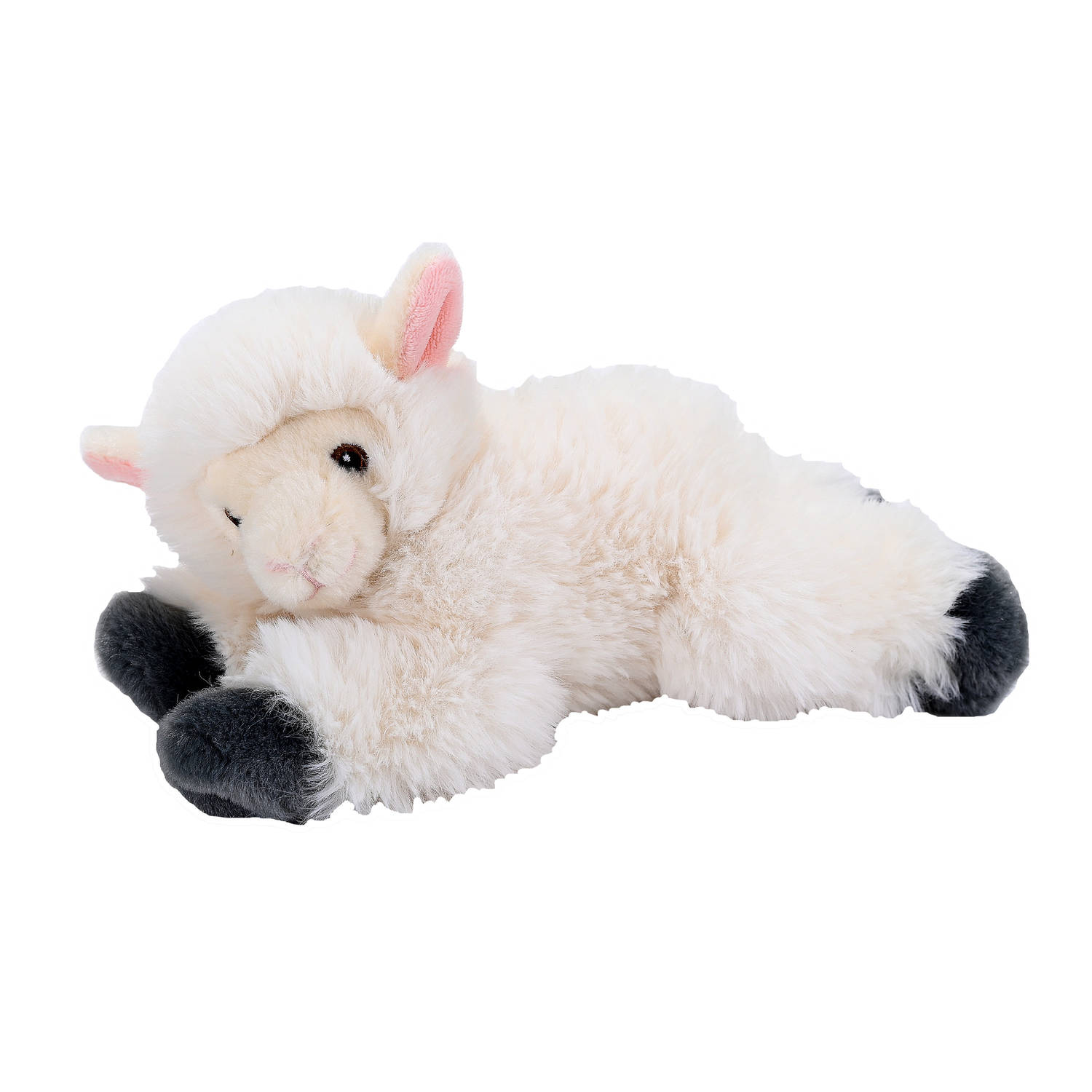 Wild Republic Pluche Dieren Knuffels Schaap/lammetje Van 18 Cm - Knuffel Boederijdieren